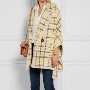 See by Chloe Wool cape coat